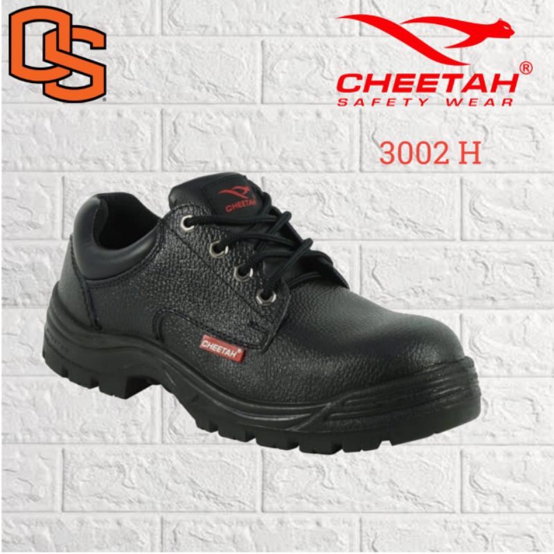 Sepatu Safety Cheetah 3002 H / Sepatu Kerja Pria / Safety Shoes Cheetah Original