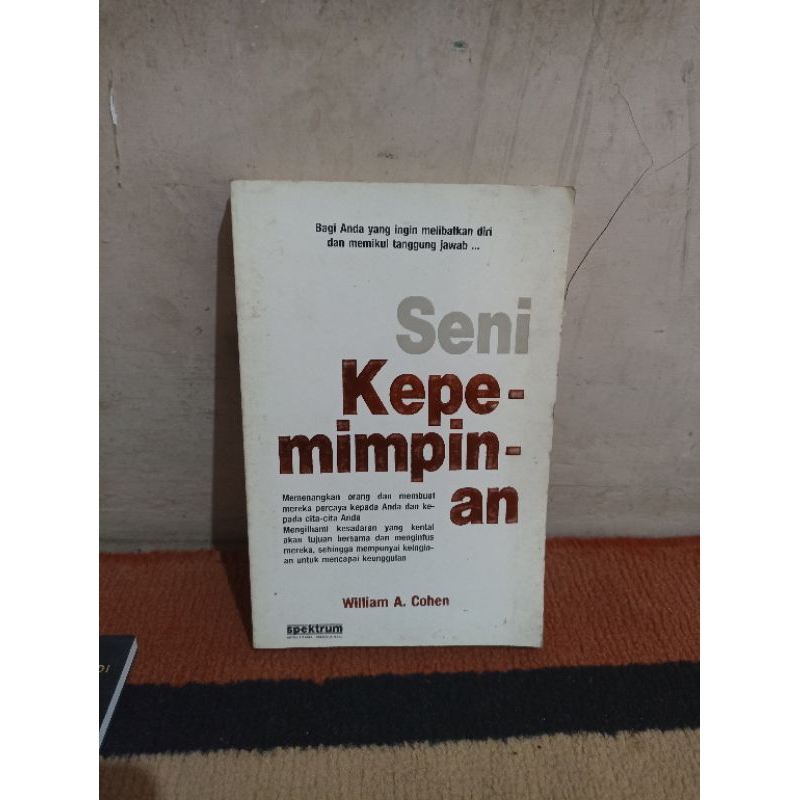 SENI KEPEMIMPINAN WILLIAM A.COHEN
