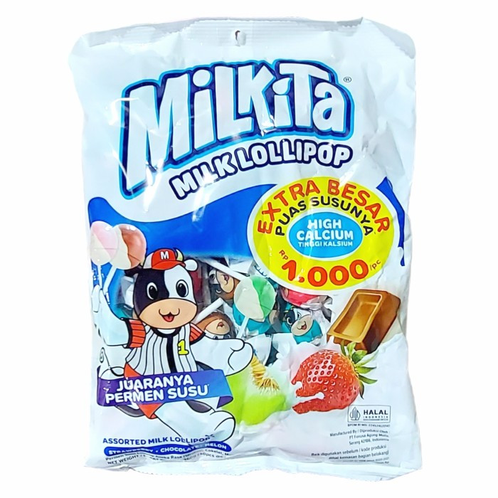 

Milkita Permen Lolipop 1 Bungkus Besar