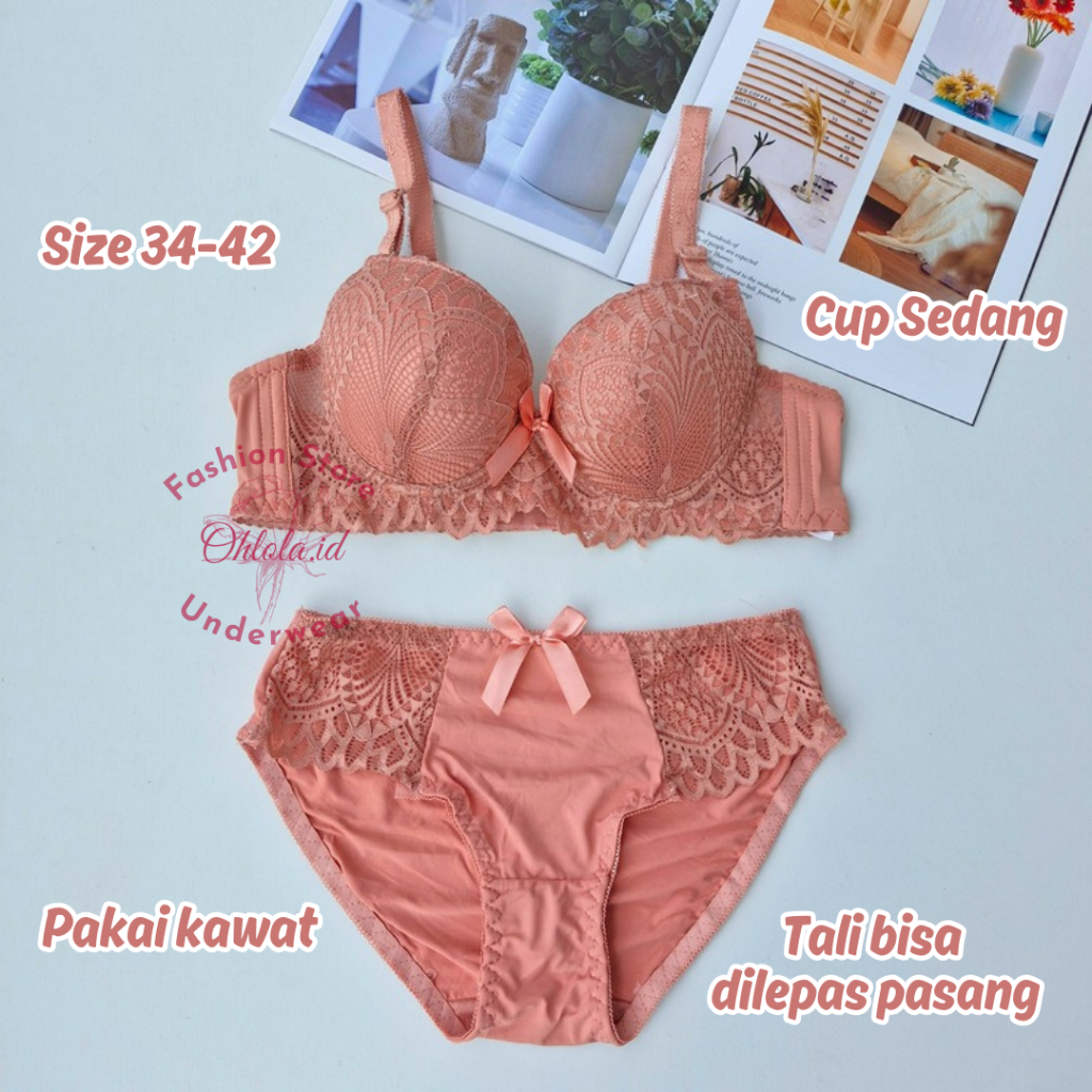 Set Bh Dan Celana Dalam Wanita Sexy Pakaian Dalam Perempuan