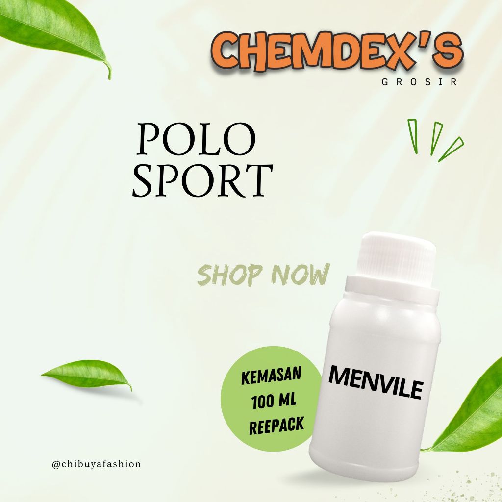 Bibit Parfum Murni POLO SPORT/ MENVILE // 100ML || Bibit parfum