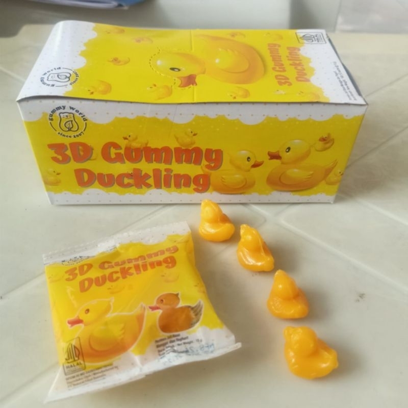 

YUPI 3D GUMMY DUCKLING