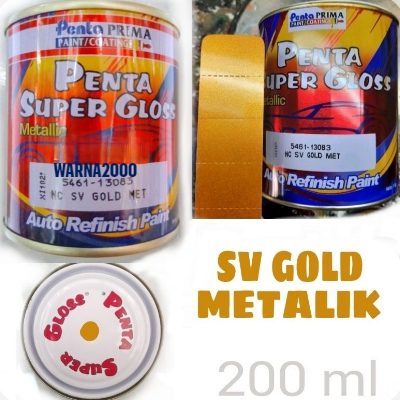 

cat penta super gloss metalic nc yellow Y13 met 09413 ( 200g - 1kg )