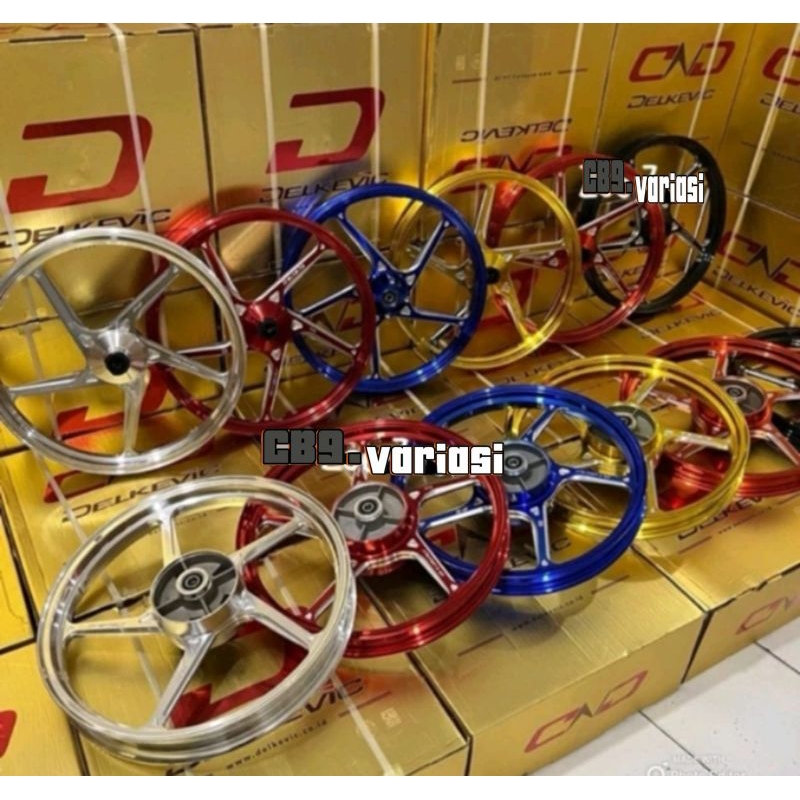DELKEVIC Velg Racing For Mx Old/Jupiter Z/New Vega Zr | Pelak Racing ORIGINAL DELKEVIC