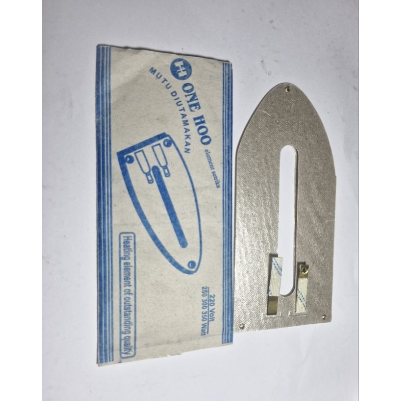 ELEMEN SETRIKA SETERIKA PEMANAS KERTAS BIASA 300WATT GOSOKAN BATANGAN MANUAL