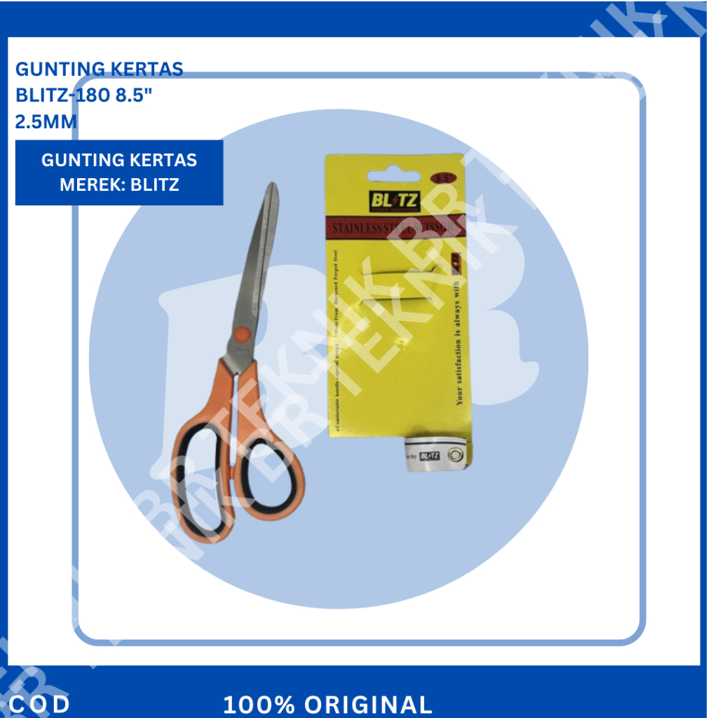 

Gunting Kertas Serbaguna BLITZ 8,5in