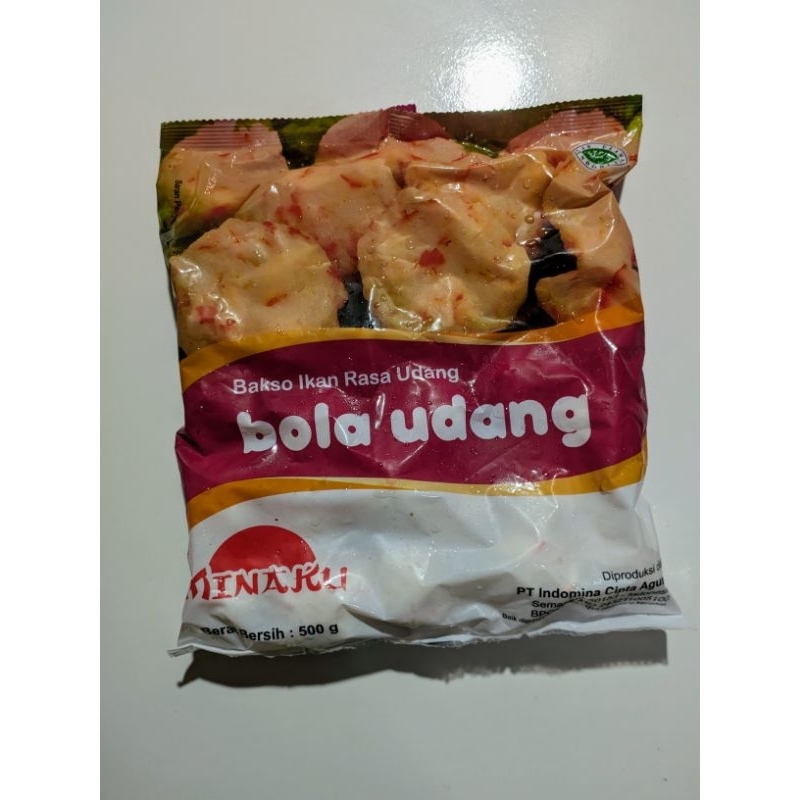 

MINAKU BOLA UDANG 500GRAM