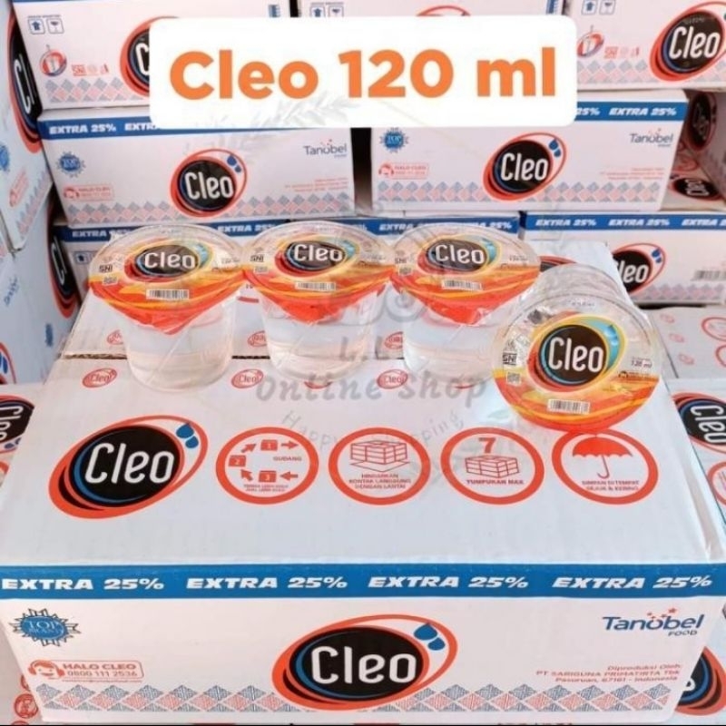 

Cleo Gelas Mini 120ml isi 40 pcs