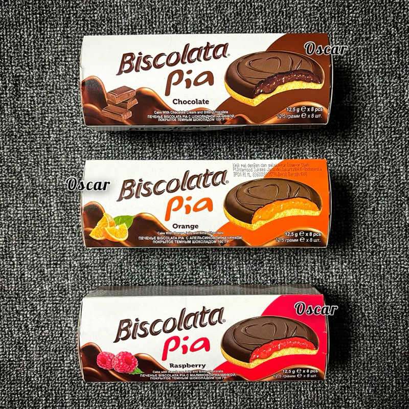 

(BELI 1 GRATIS 1)Biscolata Pia isi 8 Buatan Turki kue coklat