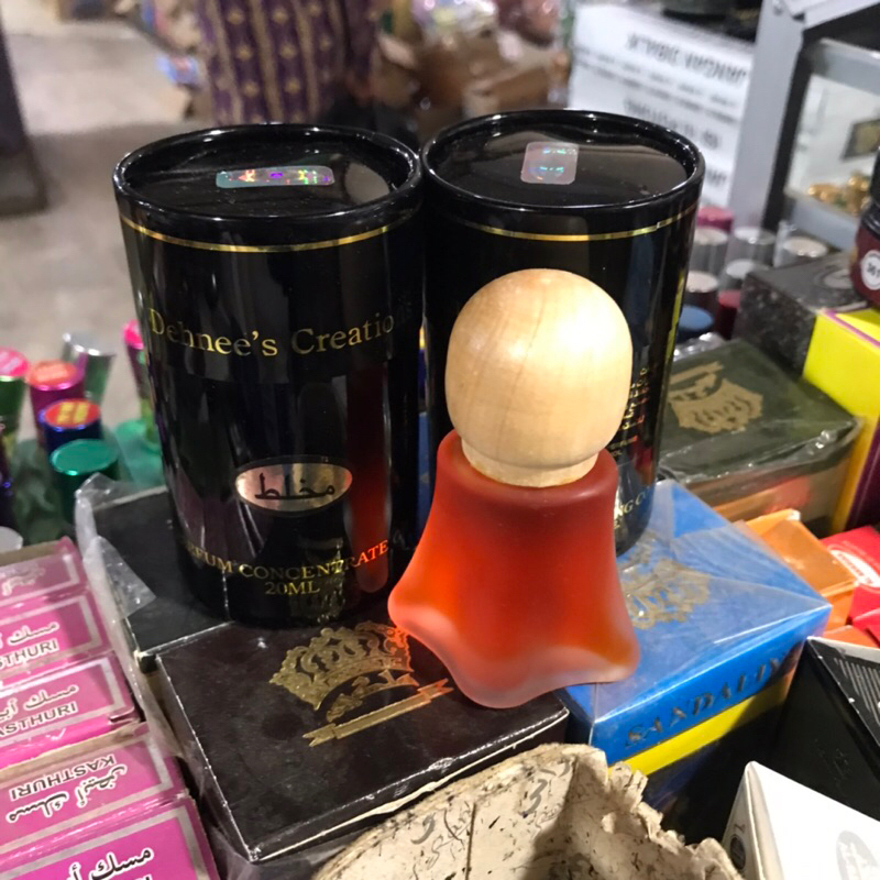 MAKHLAT TUTUP KAYU ORIINAL/MUKHALAT MINYAK WANGI KHAS ARAB ORIGINAL