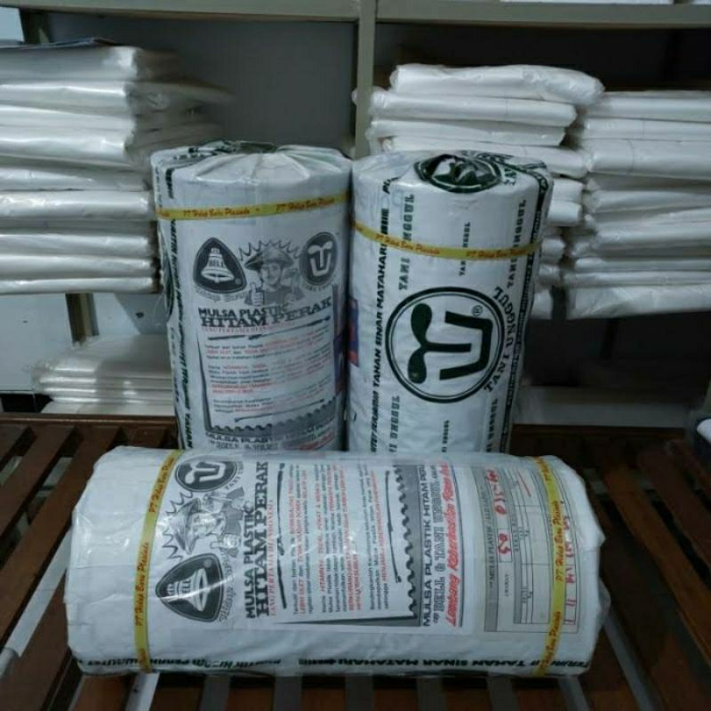 plastik mulsa meteran merk bell tebal kuat awet (harga untuk 1 meter)