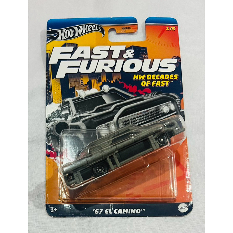 Hot Wheels '67 El Camino Fast and Furious