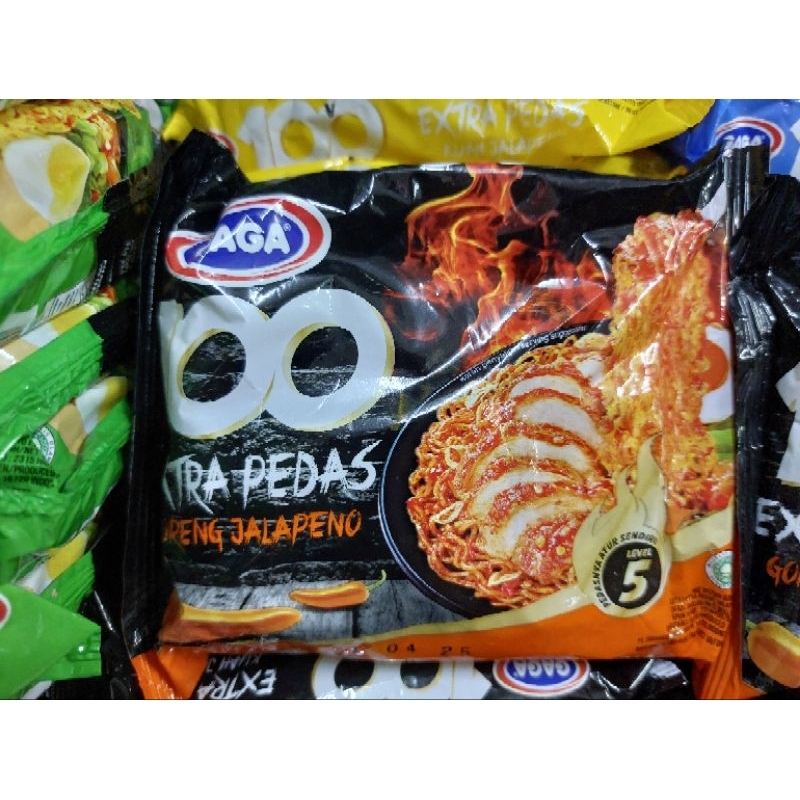 

KZ - gaga 100 mie goreng extra pedas jalapeno 85g