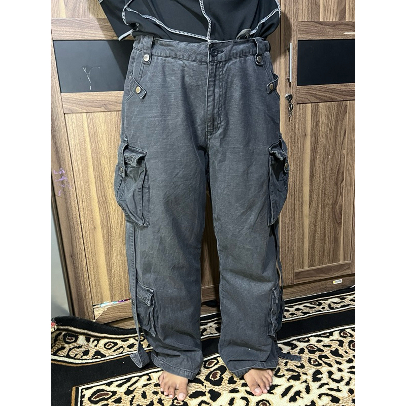 Cargo multipocket countdown black wash