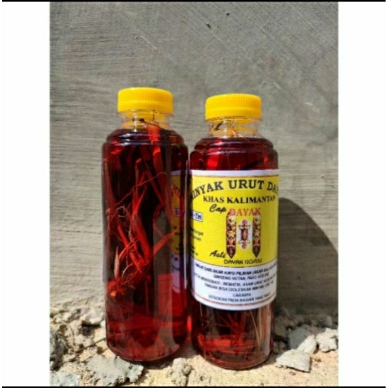 Minyak urut Dayak khas Kalimantan