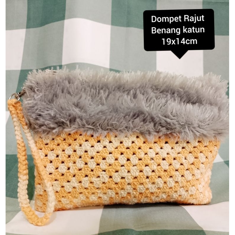 Dompet rajut/Dompet hp rajut