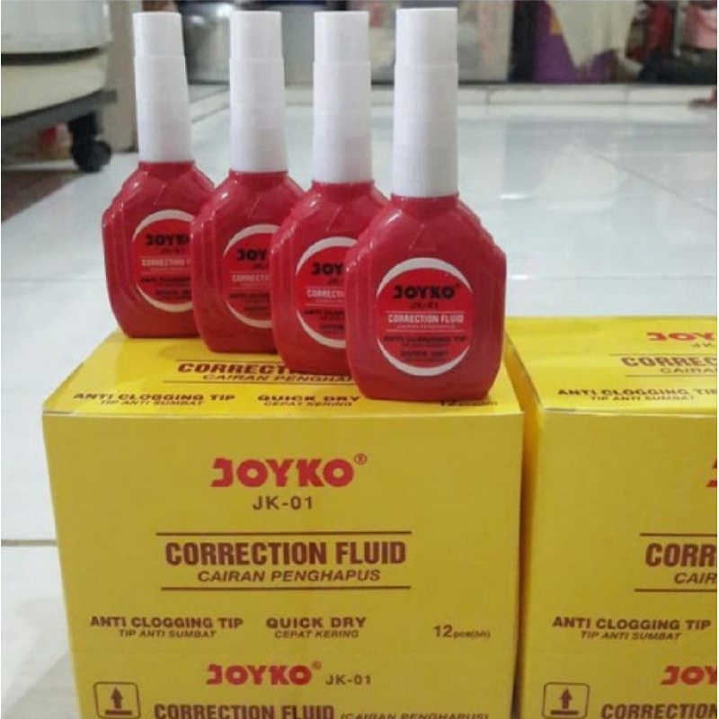 

Tipe-x Cair Joyko JK-01 Correction Fluid