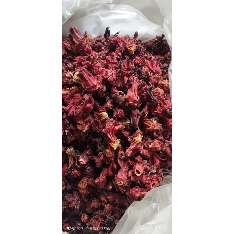 

Teh bunga rosella Merah 200gr organik