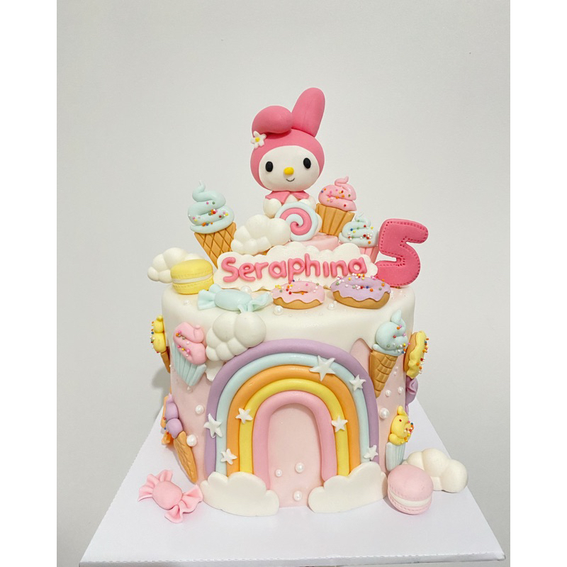 

Cake Melody Sanrio / Kue ultah Sanrio