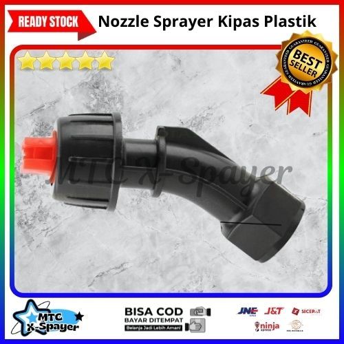 Nozzle Sprayer Kipas Plastik | Spuyer Kabut Semprotan Hama | Nozzle Sprayer Elektrik Kepala Pipih