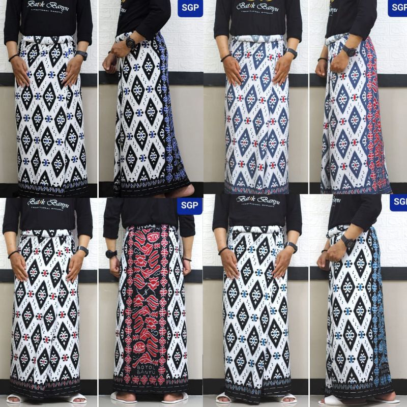 Distributor Pekalongan Sarung Goyor Pria Ukuran Jumbo & Standart Botol Java Zaitun Dewasa Asli ATBM 