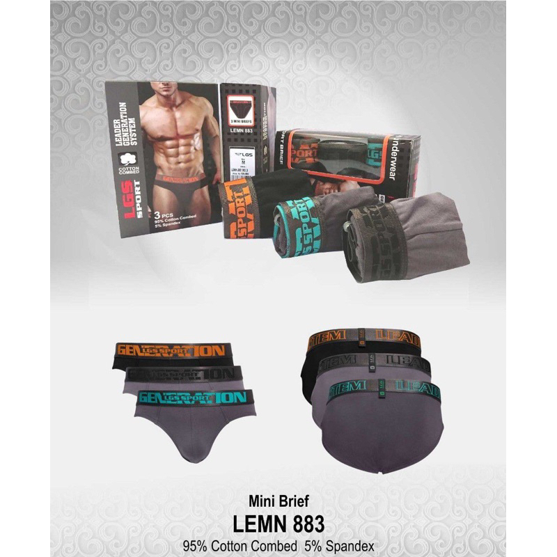 celana dalam pria | cd lgs /brief lgs
