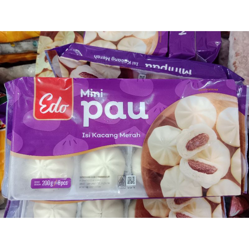 

Edo mini pao isi kacang merah