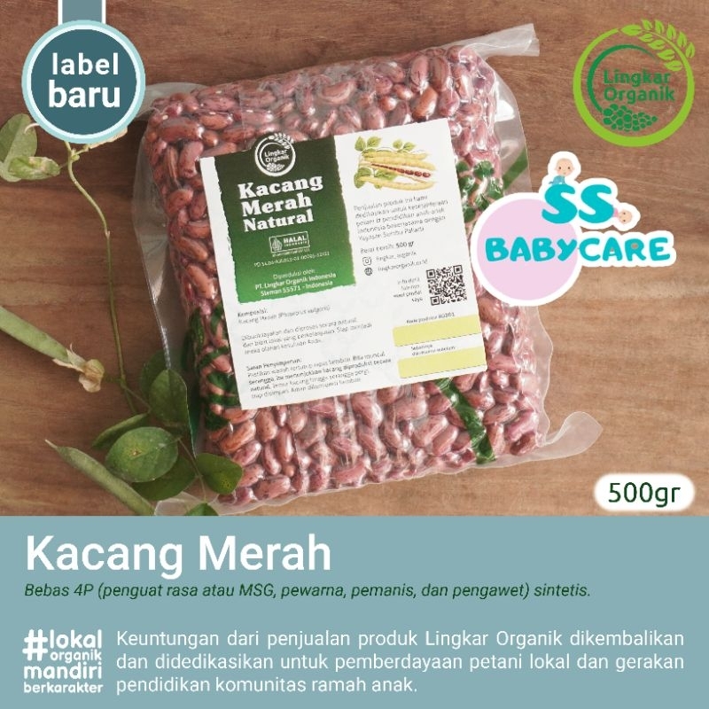 

Lingkar Organik Kacang Merah Organik 500gr