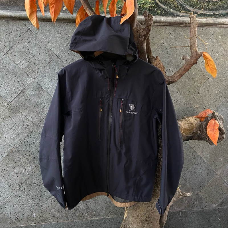 jaket black yak goretex proshell