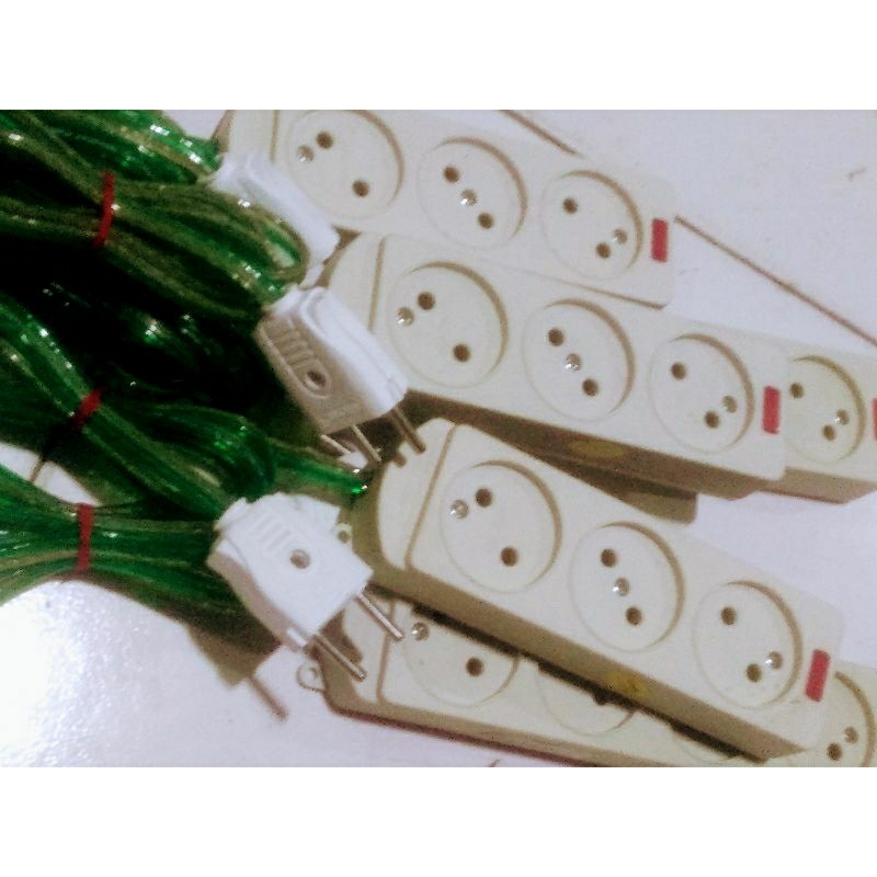 kabel colokan listrik  trapo 3 lubang