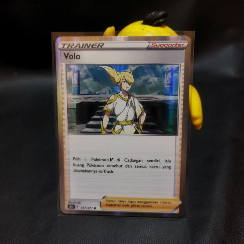 Pokemon TCG Indonesia Volo trainer foil holo s11a 067/071 R original