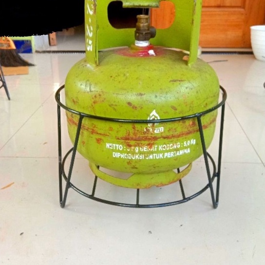 KP8 DUDUKAN GAS STANDING POT  STANDING GAS DUDUKAN TABUNG GAS  RAK SERBAGUNA  TEMPAT GAS