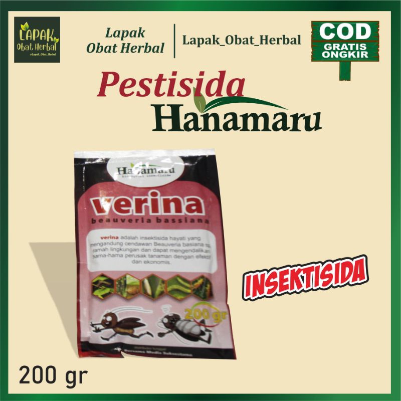 HANAMARU PESTISIDA - VERINA - INSEKTISIDA PENGUSIR HAMA TANAMAN