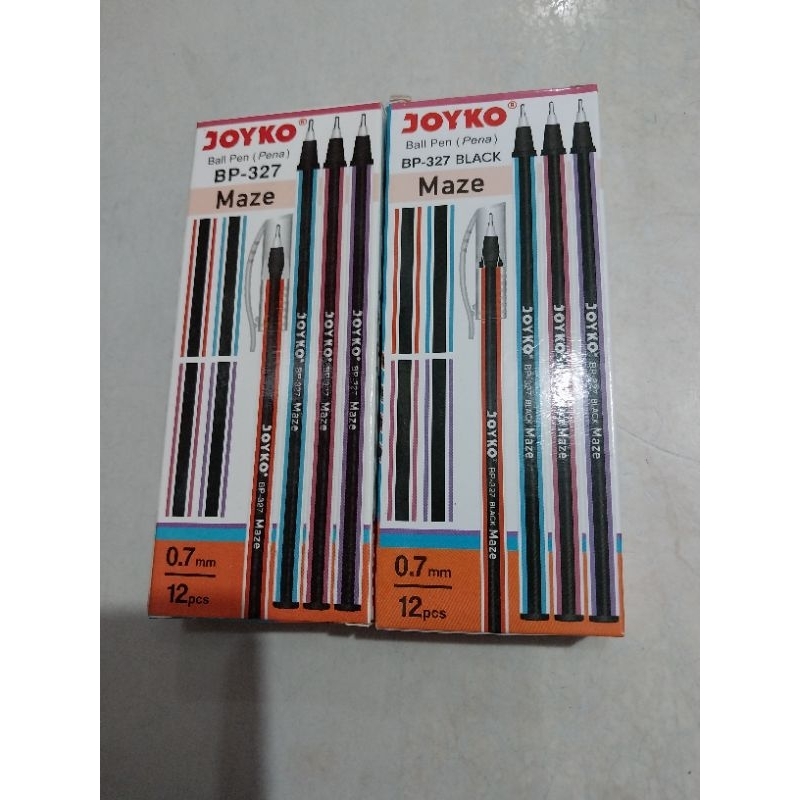 

BALL PEN ( PENA ) BP-327 MAZE JOYKO hitam