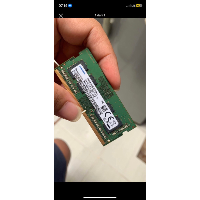 RAM 4GB DDR4 copotan laptop asus