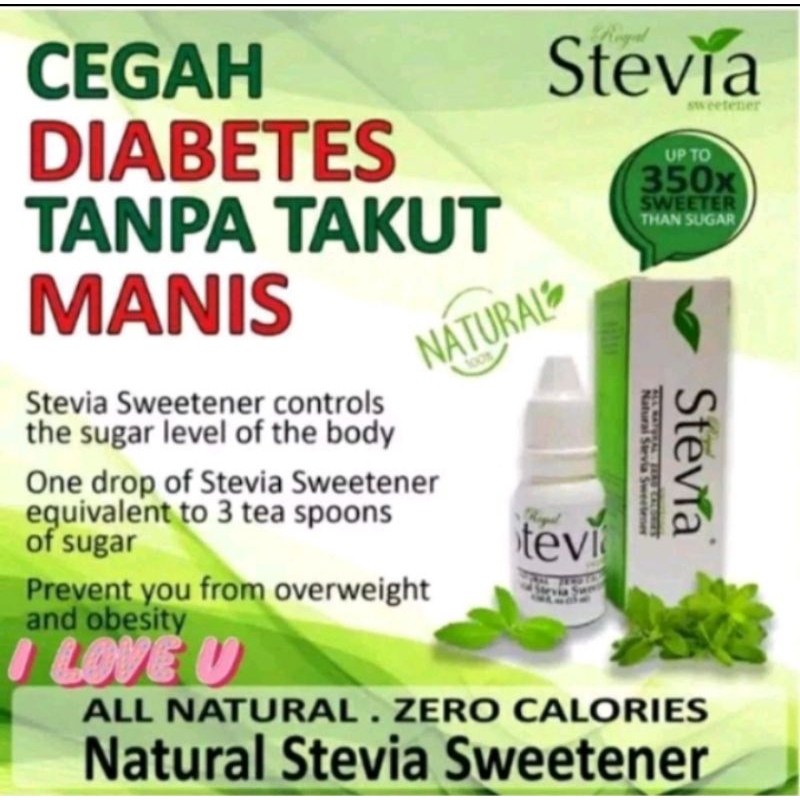 

Royal Stevia pengganti gula sehat dan alami