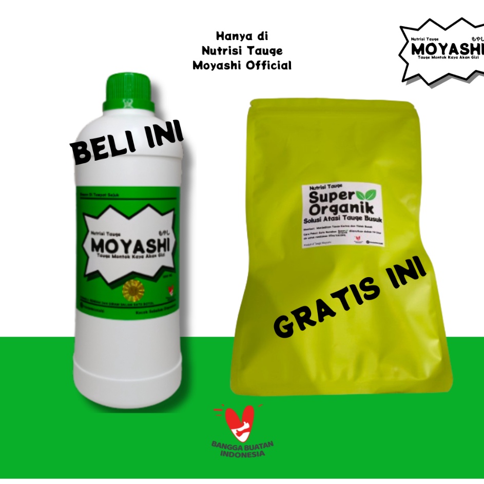KF7 Nutrisi Tauge Moyashi Gratis Anti Busuk Tauge