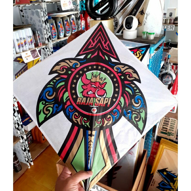 Layangan Sukhoi Super Raja Sapi Premium ▪︎ 5 BUAH LAYANGAN▪︎