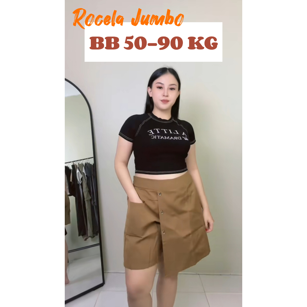 KOREA MINI SKIRT JUMBO - ROK CELANA PENDEK WANITA - MINI SKIRT STYLE KOREA JUMBO SANTAI