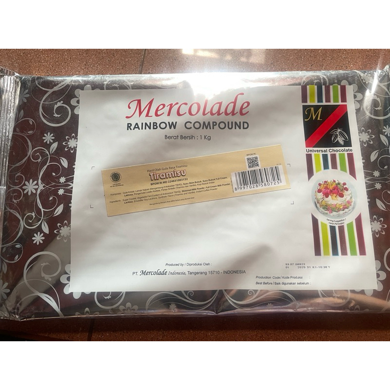 

Mercolade Rainbow Compound Tiramisu