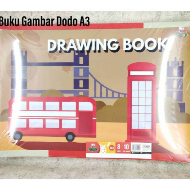 

Buku Gambar A3 Dodo 1pak1buku s A6K4