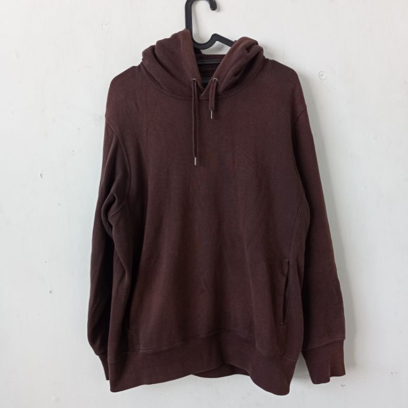 Uniqlo Hoodie Dark Brown - Baby Terry