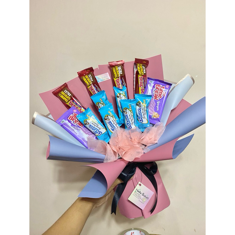 

TABRIZZO - Buket Snack Buket Hadiah Kado Ulang Tahun Wisuda | Buket Jajan Murah | Buket Bunga Bouquet SnackB
