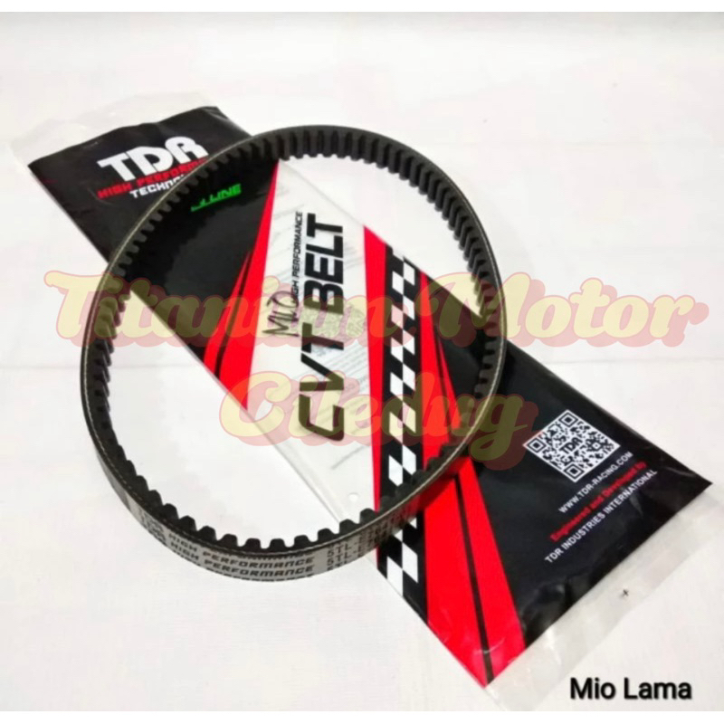 V BELT TDR RACING MIO SPORTY / MIO SMILE / MIO SOUL / NOUVO / FINO OLD