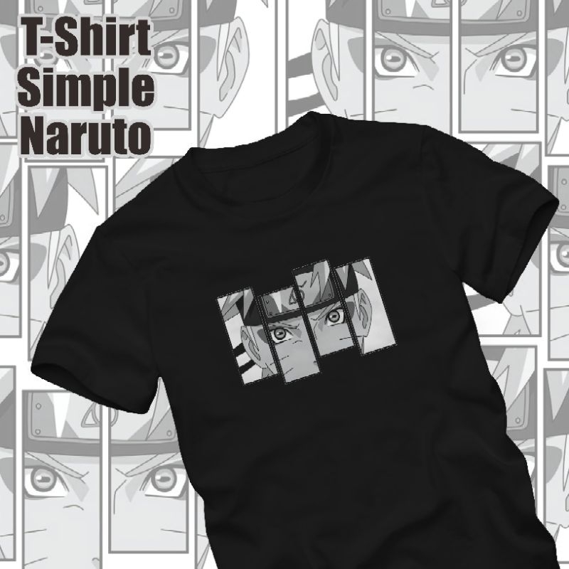 T-Shirt Anime Naruto Simple