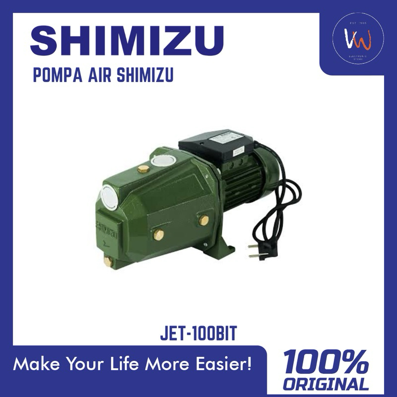 Pompa Air Semi Shimizu JET-100BIT / Pompa Semi Jet Pump
