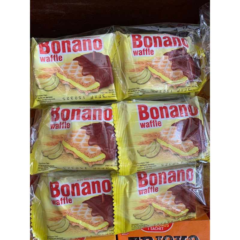 

Bonano Waffle 10 pcs x 12 gram
