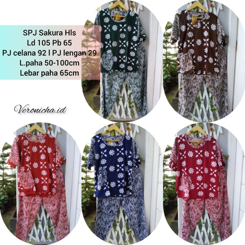 SPJ Sakura Hls ORI Qonita Batik Pekalongan