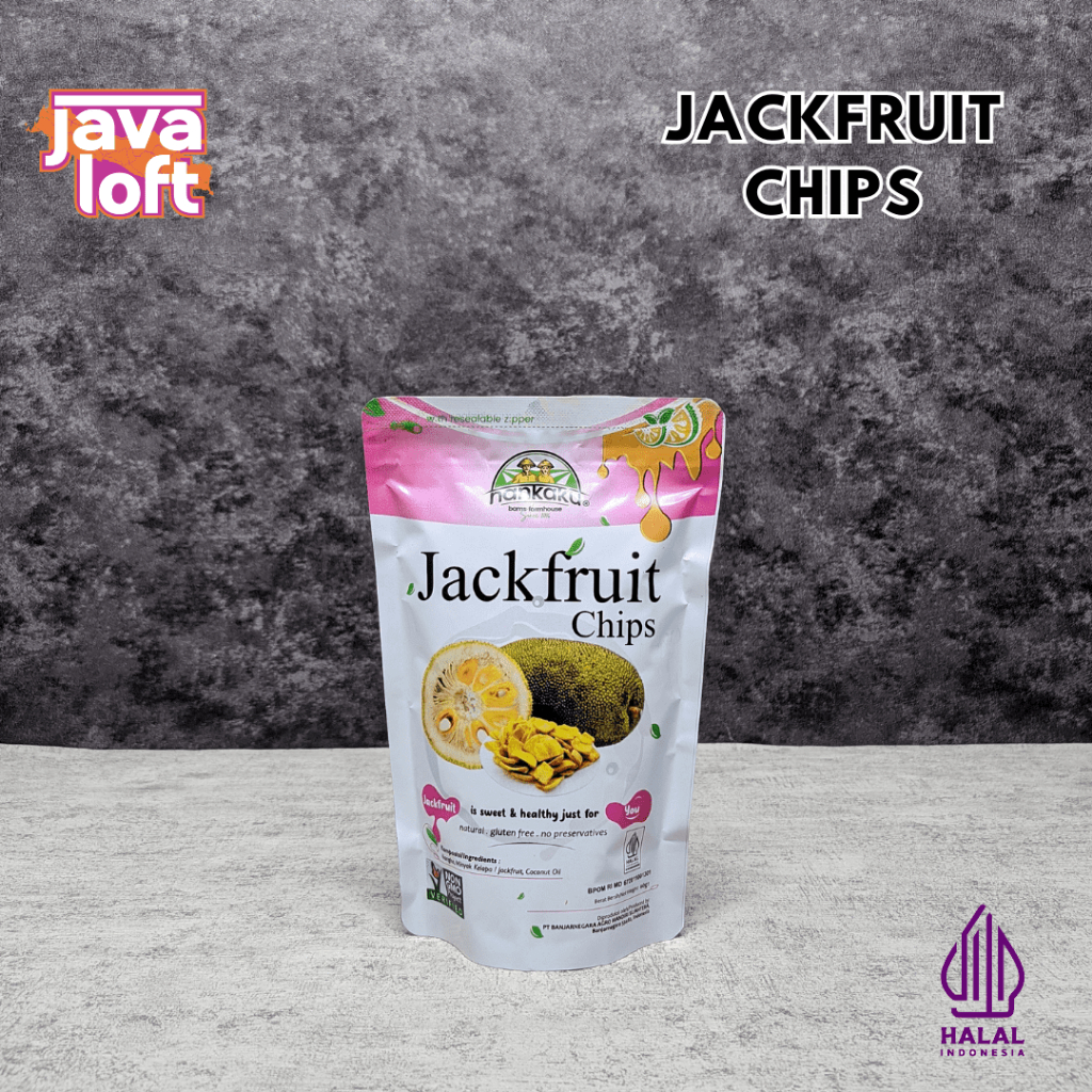 

Jackfruit Chips Nankaku Cemilan Nangka Chips Khas Banjarnegara Enak Dan Manis