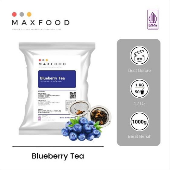 

[PROMO] Maxfood Blueberry Tea 1000gr / 1kg